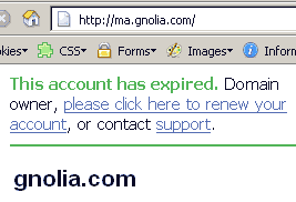 [gnolia.com - This account has expired]